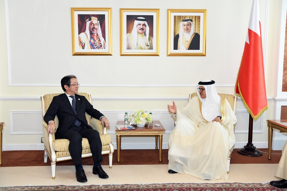 Japanese High-Ranking MOFA Official visits Bahrain